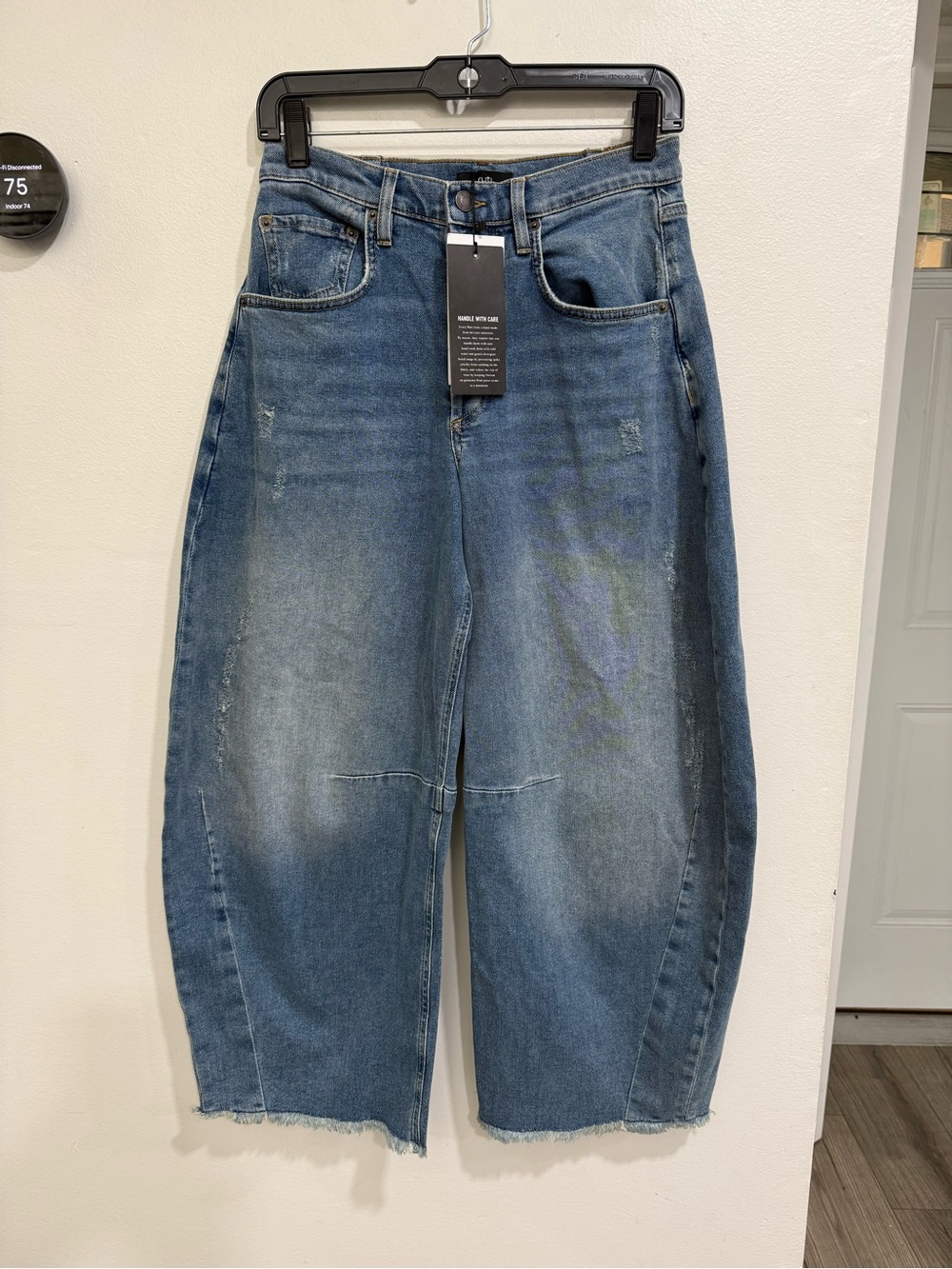 NWT RUTI The Fearless Wide Leg Jeans 2.0 SZ 4 - Picture 2 of 11
